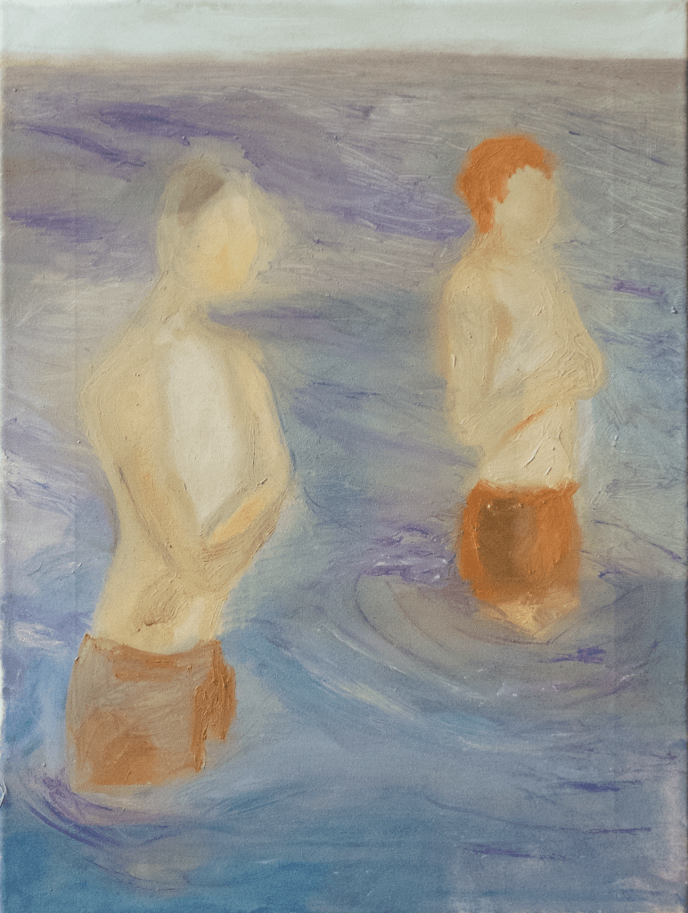 Mal wieder das selbe Spiel 36x48 2023 Stefan Pfattner